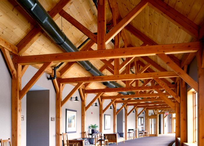 welch_allyn_conf_ctr_timber_frame_hallway.jpg