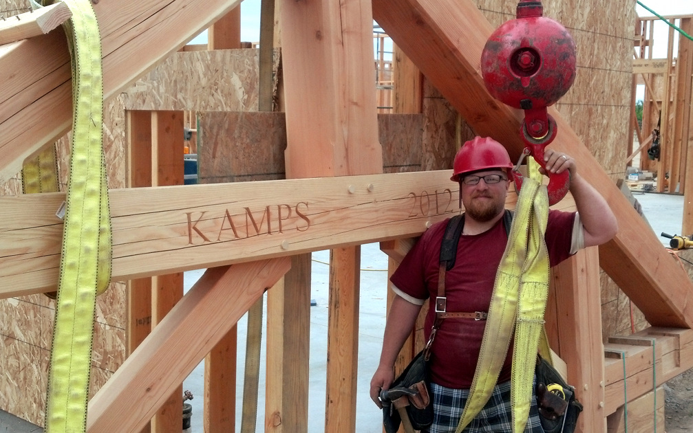 Standing Rigging Timber Postcard June 27, 2012 | New Energy Works